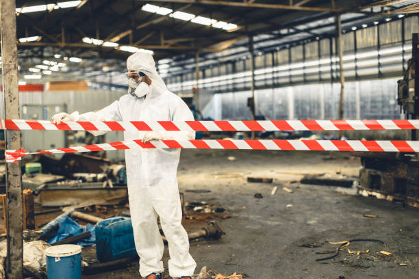 Professional Biohazard technician working in Baldwin, WI